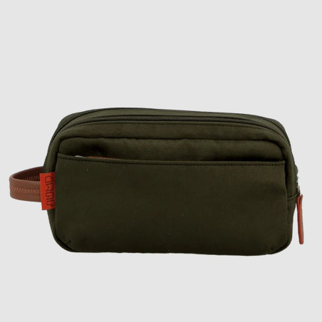 Jump Uppsala Soft Trousse De Toilette 2 Compartiments Olive dos