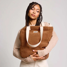 Hindbag Paul Tote Bag and Teddy Faux Fur Shopping Bag