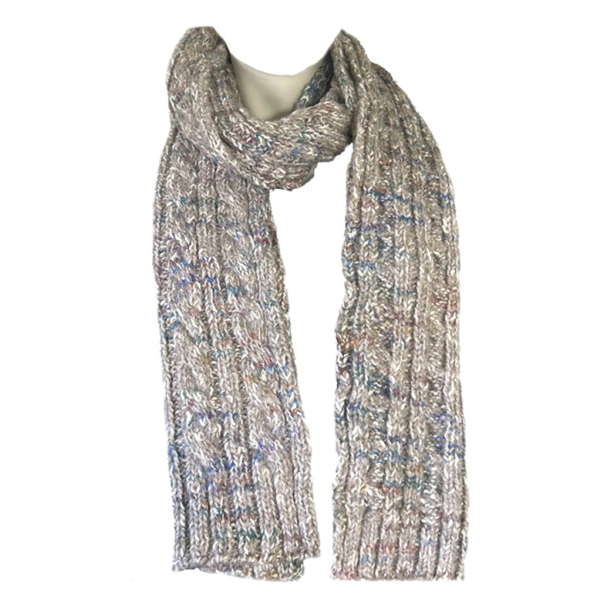 Fonem Eclat Cosy Warm Scarf Beige