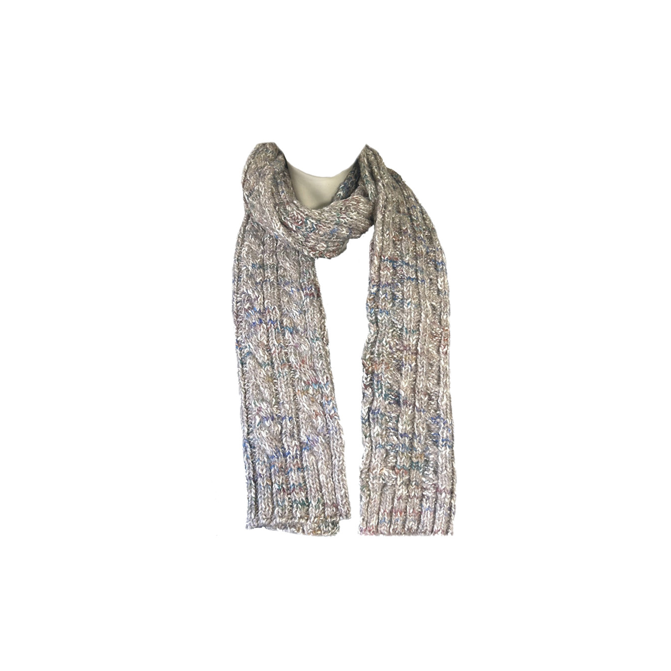 Fonem Eclat Cosy Warm Scarf Beige