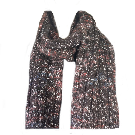 Fonem Eclat Cosy Warm Scarf Brown