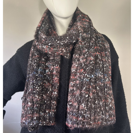Fonem Eclat Cosy Warm Scarf Brown