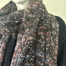 Fonem Eclat Cosy Warm Scarf Brown