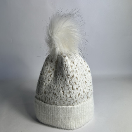 Fonem Gloves, Scarf & Sequin Beanie Set