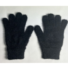Fonem Gloves, Scarf & Sequin Hat Set Black