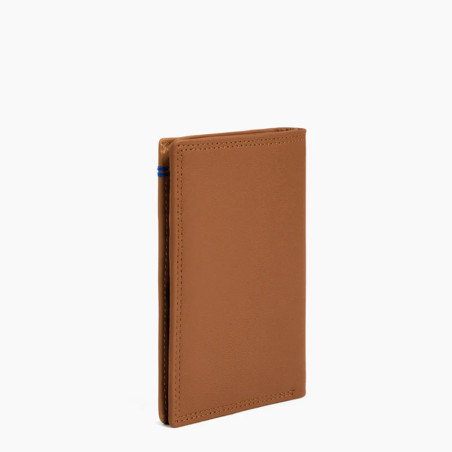 The Tanneur Martin Large Smooth Leather Anti RFID Tan Wallet