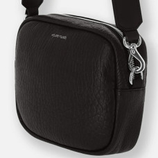 Ateliers Fourès Baroudeuse Shoulder Bag Aura Bubble U122 Black