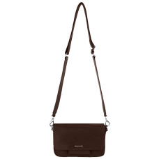 Ateliers Fourès Calista Classic Small Crossbody Bag H150 Coffee