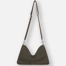 Ateliers Fourès Iliade Maxi Crossbody Bag I526 Khaki