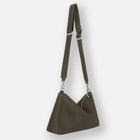 Ateliers Fourès IIliade Maxi Sac Bandoulière I526 Kaki cote