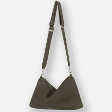 Ateliers Fourès Iliade Maxi Crossbody Bag I526 Khaki