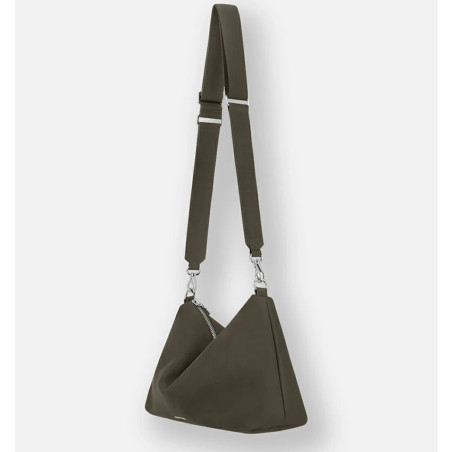 Ateliers Fourès Iliade Maxi Crossbody Bag I526 Khaki