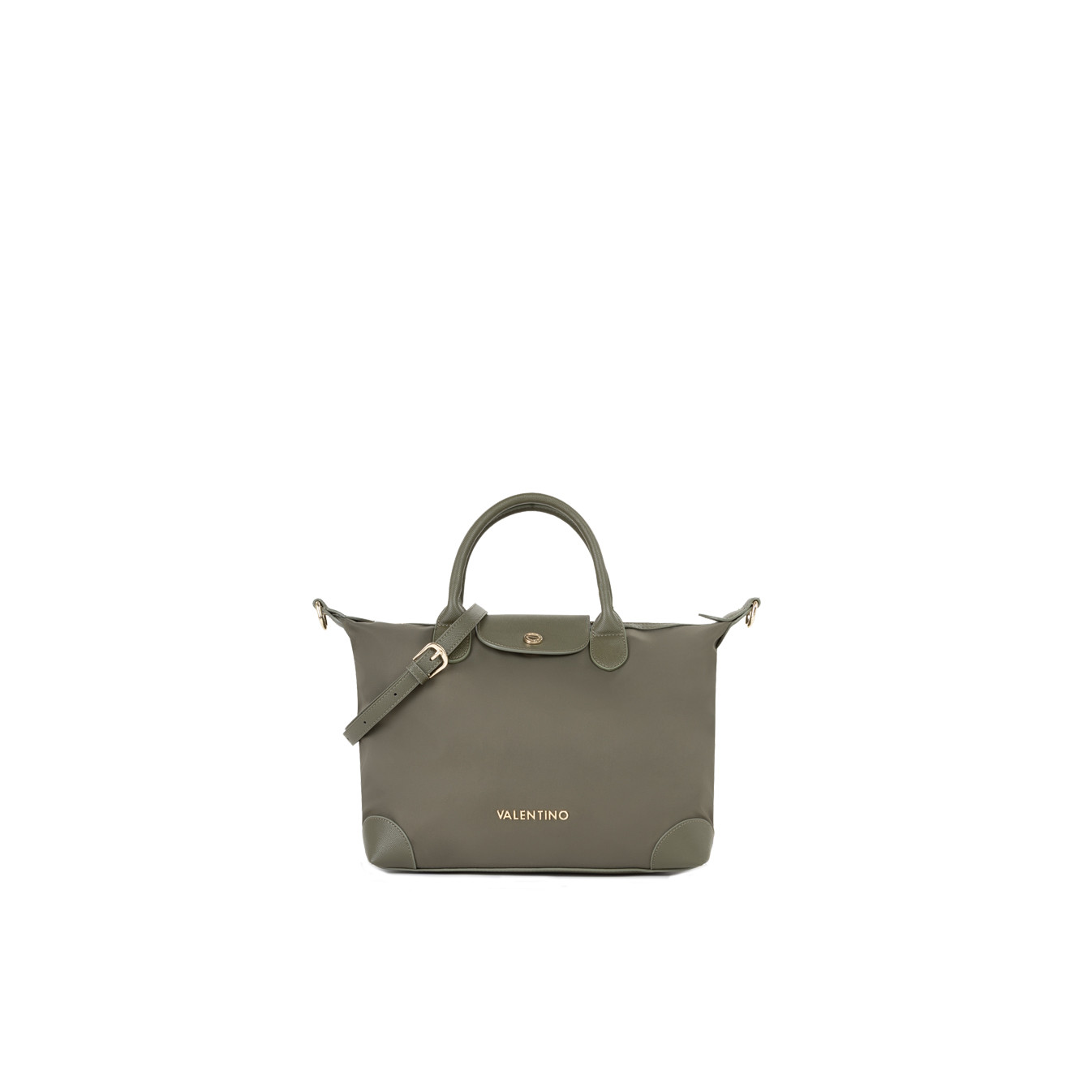 Valentino Jolly Re Sac Porté Main Verde Militare
