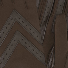 Isotoner Women's Stretch Fabric Touchscreen Gloves for Women Brown
