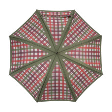 Piganiol Carreaux Campagnarde Parapluie Droit Carreaux ouvert