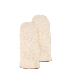 Isotoner Touch Gloves Faux Fur for Women Size S Cognac