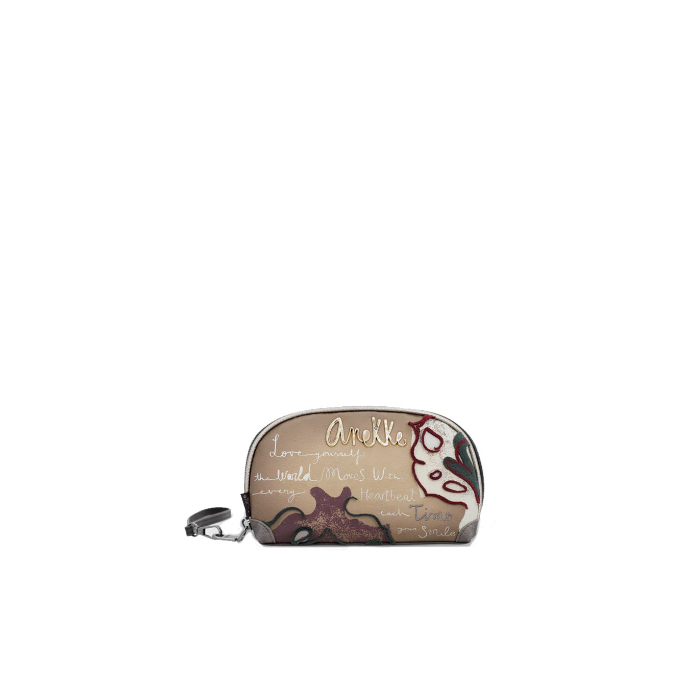 Anekke Manifesto RFID Grey Toiletry Bag