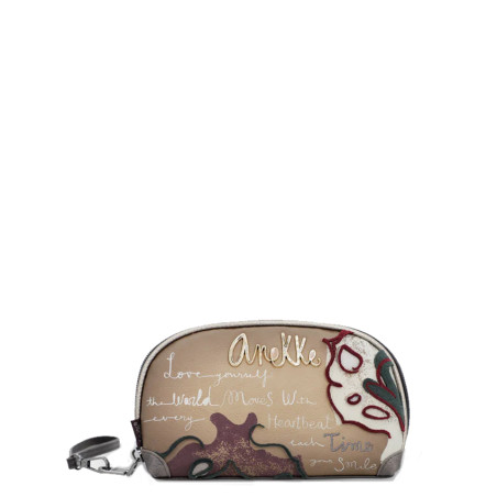 Anekke Manifesto RFID Grey Toiletry Bag