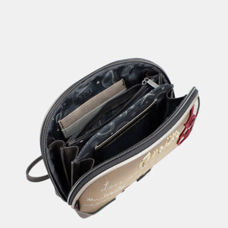 Anekke Manifesto RFID Grey Toiletry Bag