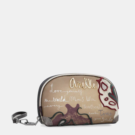 Anekke Manifesto RFID Grey Toiletry Bag