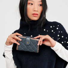 Anekke Boutique RFID Wallet M Blue
