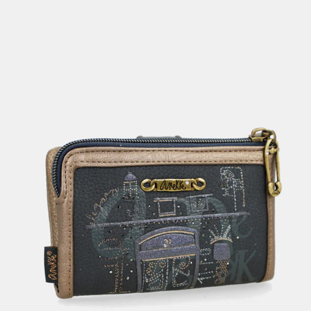 Anekke Boutique RFID Wallet M Blue