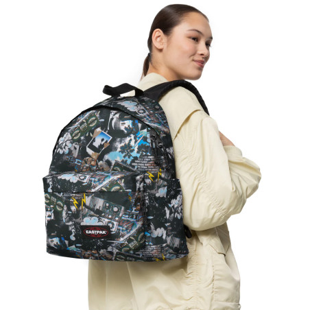 Eastpak Day Pak'r Ghostbusters Backpack 2w3 Cut-Out Dark