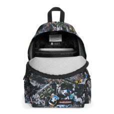 Eastpak Day Pak'r Ghostbusters Sac A Dos 2w3 Cut-Out Dark ouvert ordinateur