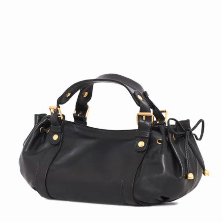 Gérard Darel The 12 Hours Mini Handbag in Black Leather