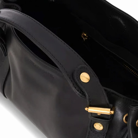 Gérard Darel The 12 Hours Mini Handbag in Black Leather