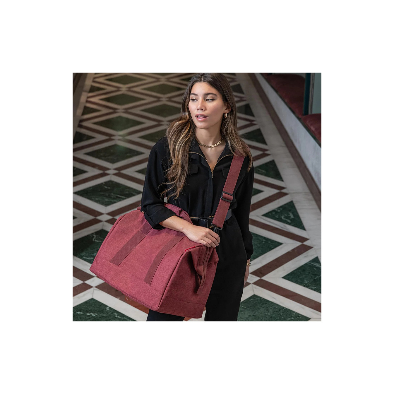 Reisenthel Allrounder Sac De Voyage L Twist Maroon