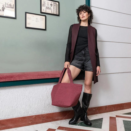 Reisenthel Shopper M Shoulder Twist Maroon