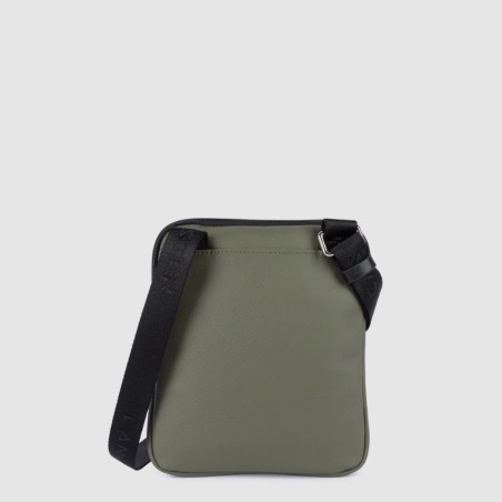 Lancaster Storm Messenger Bag for Men in Canvas 305-35 Khaki