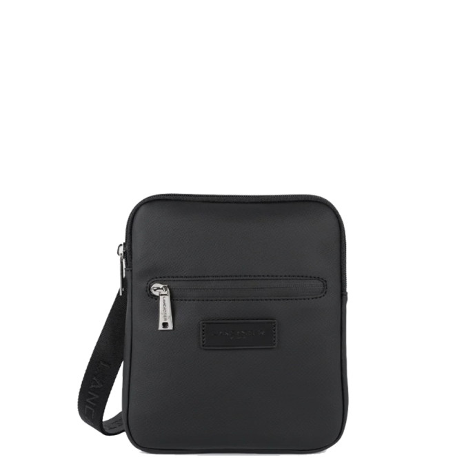 Lancaster Storm Men's Canvas Satchel 305-35 Black