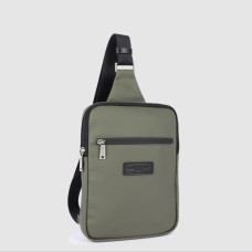 Lancaster Storm Holster Bag for Men in Canvas 305-36 Khaki