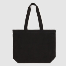 Lancaster Tote Bag 3 Lines Tote Bag TOTE-06 Black