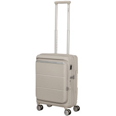 Samsonite Paralux 55cm 4-Wheel Expandable Suitcase Stone Grey