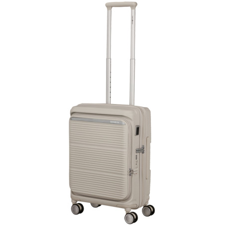 Samsonite Paralux 55cm 4-Wheel Expandable Suitcase Stone Grey