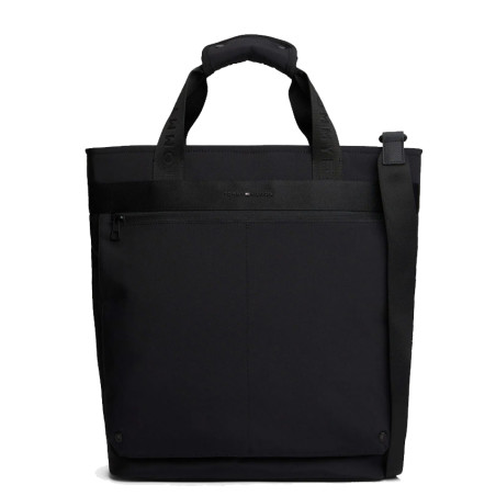 Tommy Hilfiger Tote Messenger Bag BDS Black