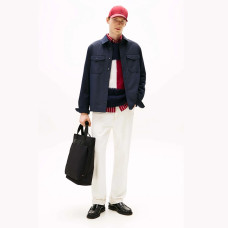 Tommy Hilfiger Tote Messenger Bag BDS Black
