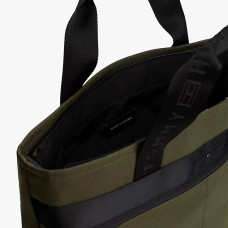 Tommy Hilfiger MT1 Green Messenger Tote Bag