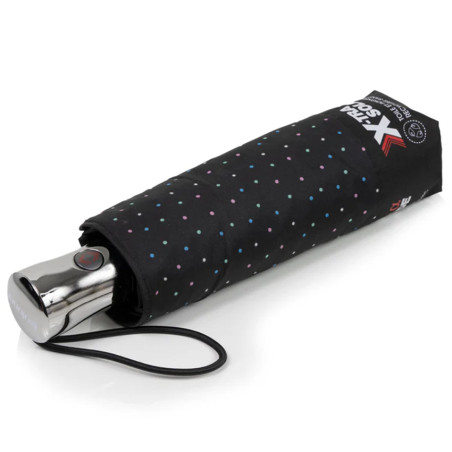 Isotoner Automatic X-TRA SOLIDE ALPHA Mini Pois Umbrella