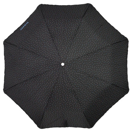 Isotoner Alpha X-Tra Parapluie Pliant Mini Pois  ouvert