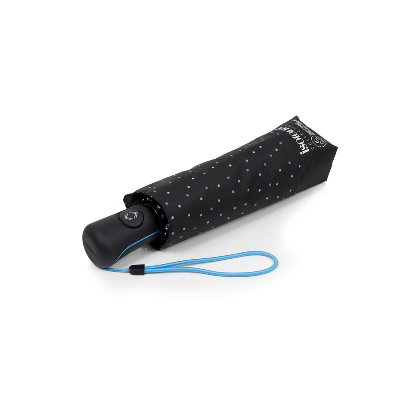 Isotoner Parapluie Mini Auto Mini Pois