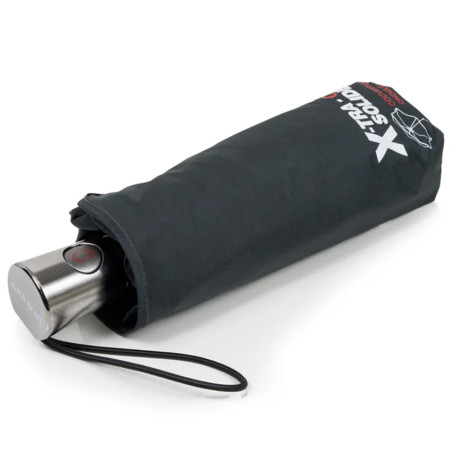 Isotoner Mini X-Tra Solid Automatic Folding Umbrella Green