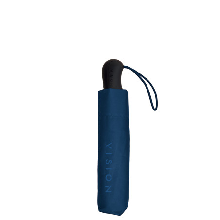 Guy De Jean Vision Folding Easymatic Navy Umbrella