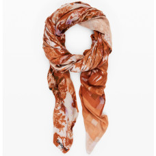 Desigual Corduroy Grand Scarf Paisley Print
