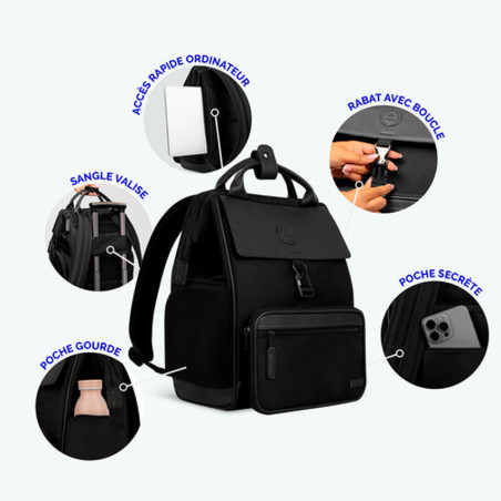 Cabaïa Medium 14" Bold Backpack