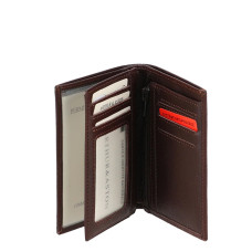 Arthur Et Aston Ange M RFID Anti Wallet in Chestnut Leather