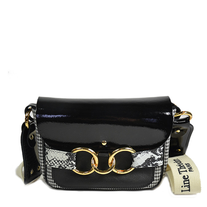 Line Théodore Miss Antoinette Crossbody Bag Pepita